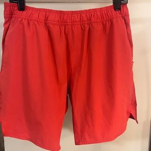 LEGENDS - RELAY SHORTS LINED - LAVA / M (31-33) MEDIUM / 7″ INSEAM